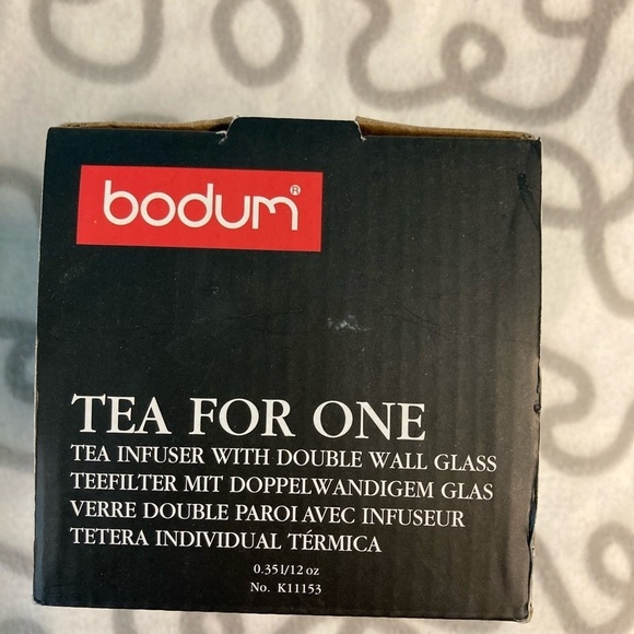 BODUM Pavina Tea for One Mug w/ Infuser NIB - Picture 3 of 10